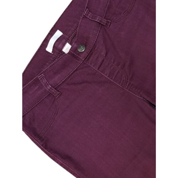 LC Lauren Conrad Women's Slim Skinny Jeggings Purple Stretch Dark Wash Size 6 - Picture 3 of 8